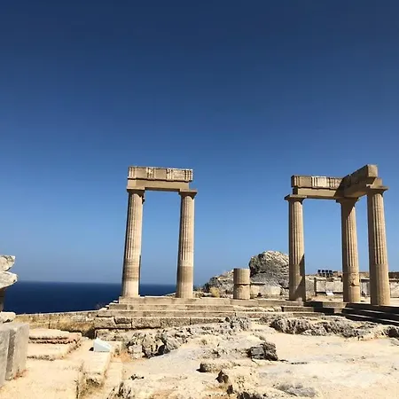 Rhodes Archaggelos Retreat-nest Among Garden Архангелос