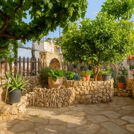 Rhodes Archaggelos Retreat-nest Among Garden Архангелос